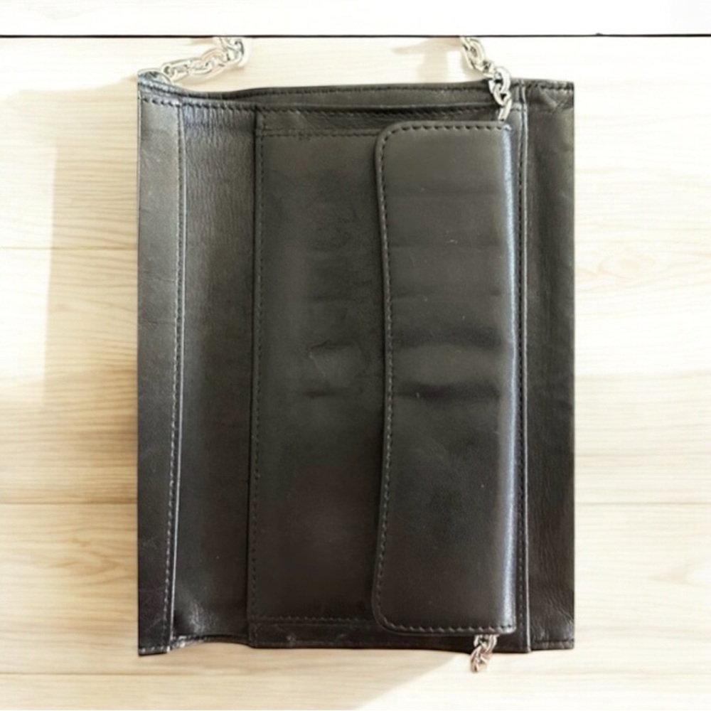 24 hr sale Chanel  Lambskin Classic Flap Wallet with coa box unbranded chain - Picture 13 of 14